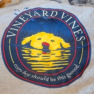 Vineyard Vines dog "every boy should be this gooood" lng-sleeve t-shirt gray 2XL